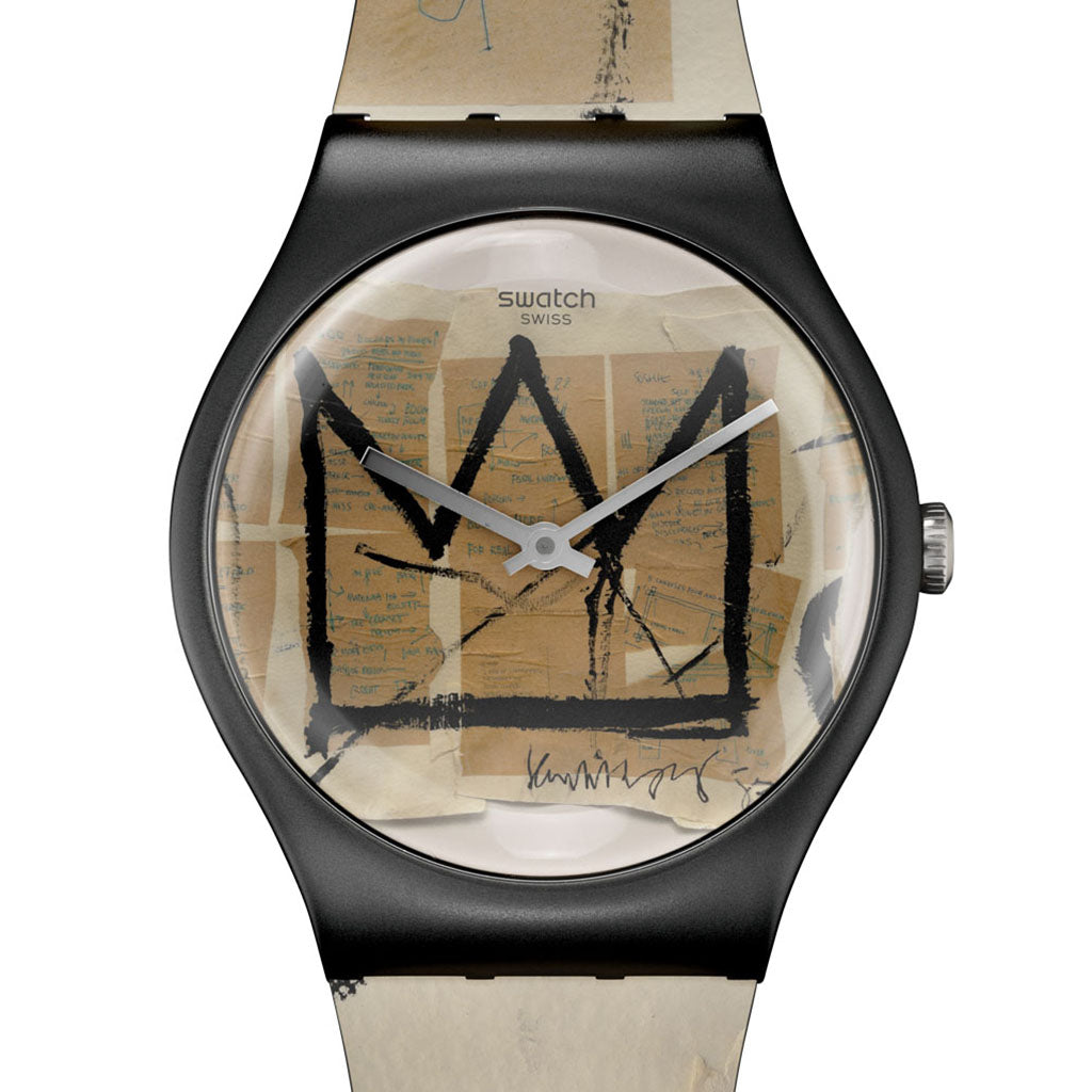 Swatch New Gent Special Untitled By Jean-Michel Basquiat SUOZ355