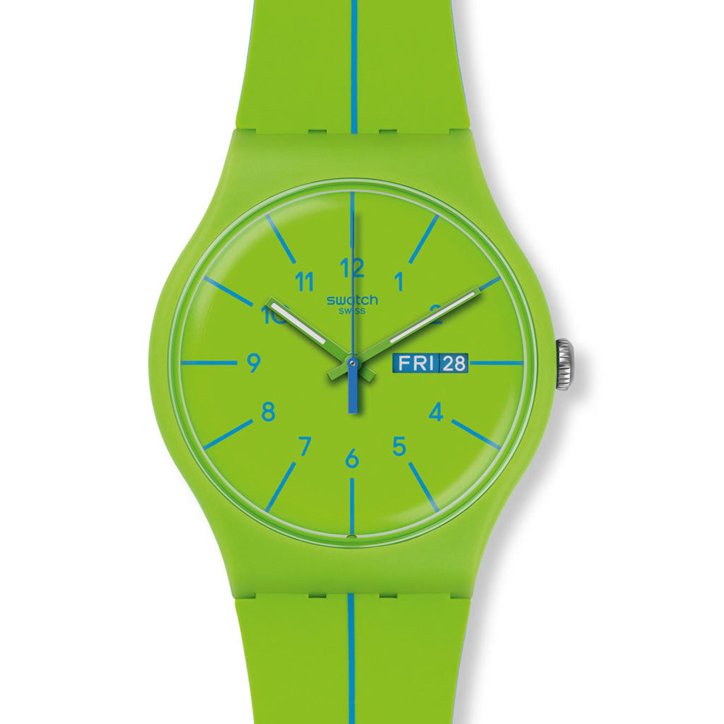Swatch New Gent Verde Azul SUOG707