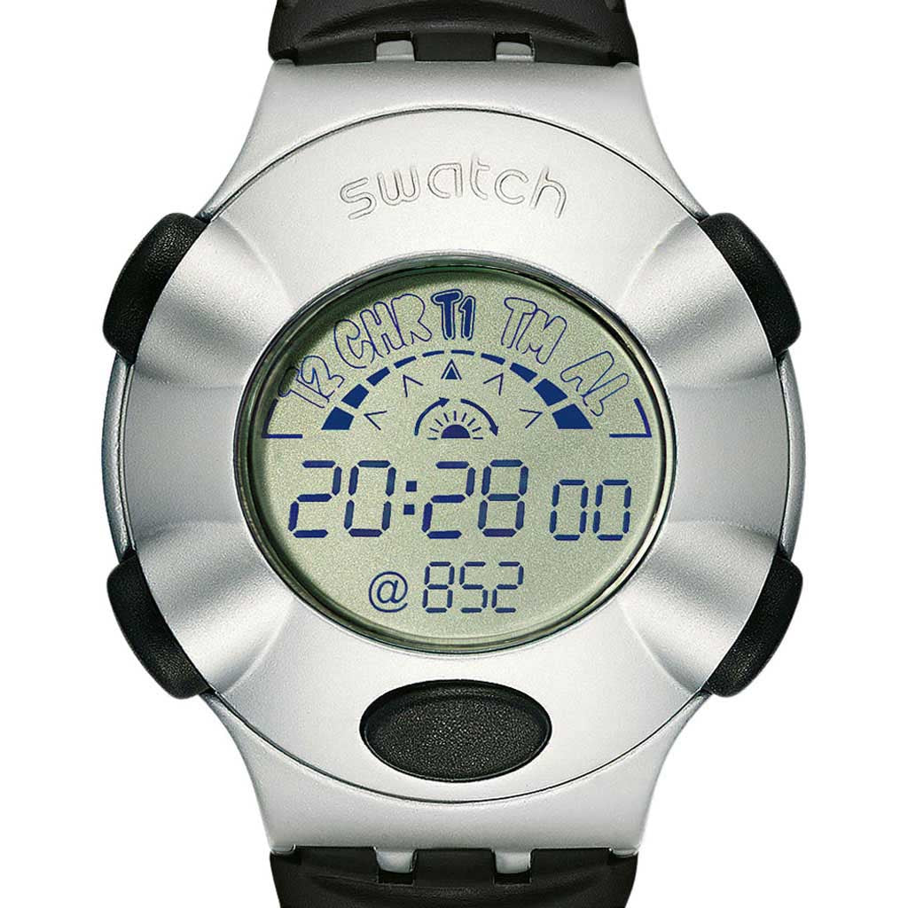 Swatch Irony .Beat Webstream Black YQS1002