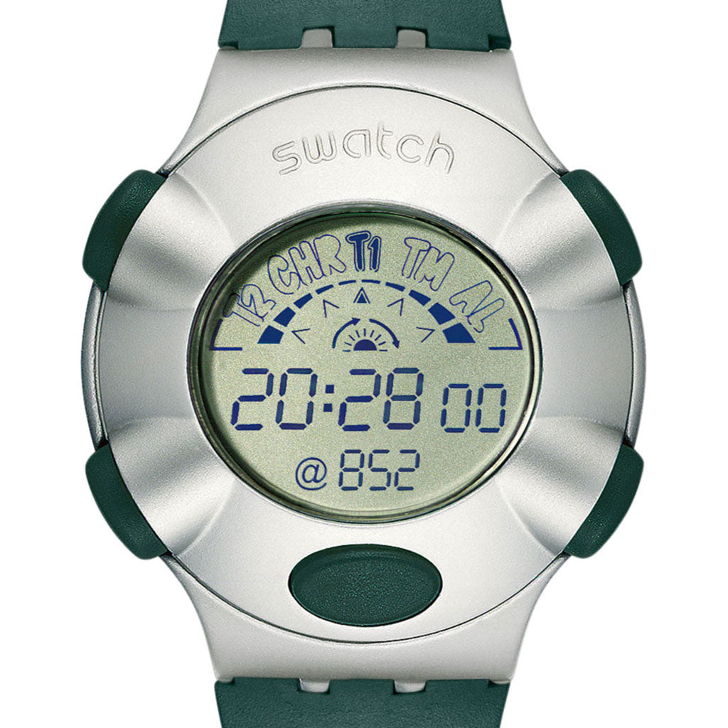 Swatch Irony .Beat Webstream Green YQS1001