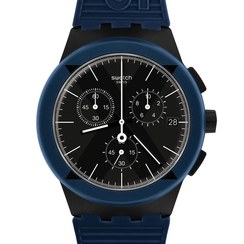 Swatch Originals Chrono Plastic X-District Blue SUSB418