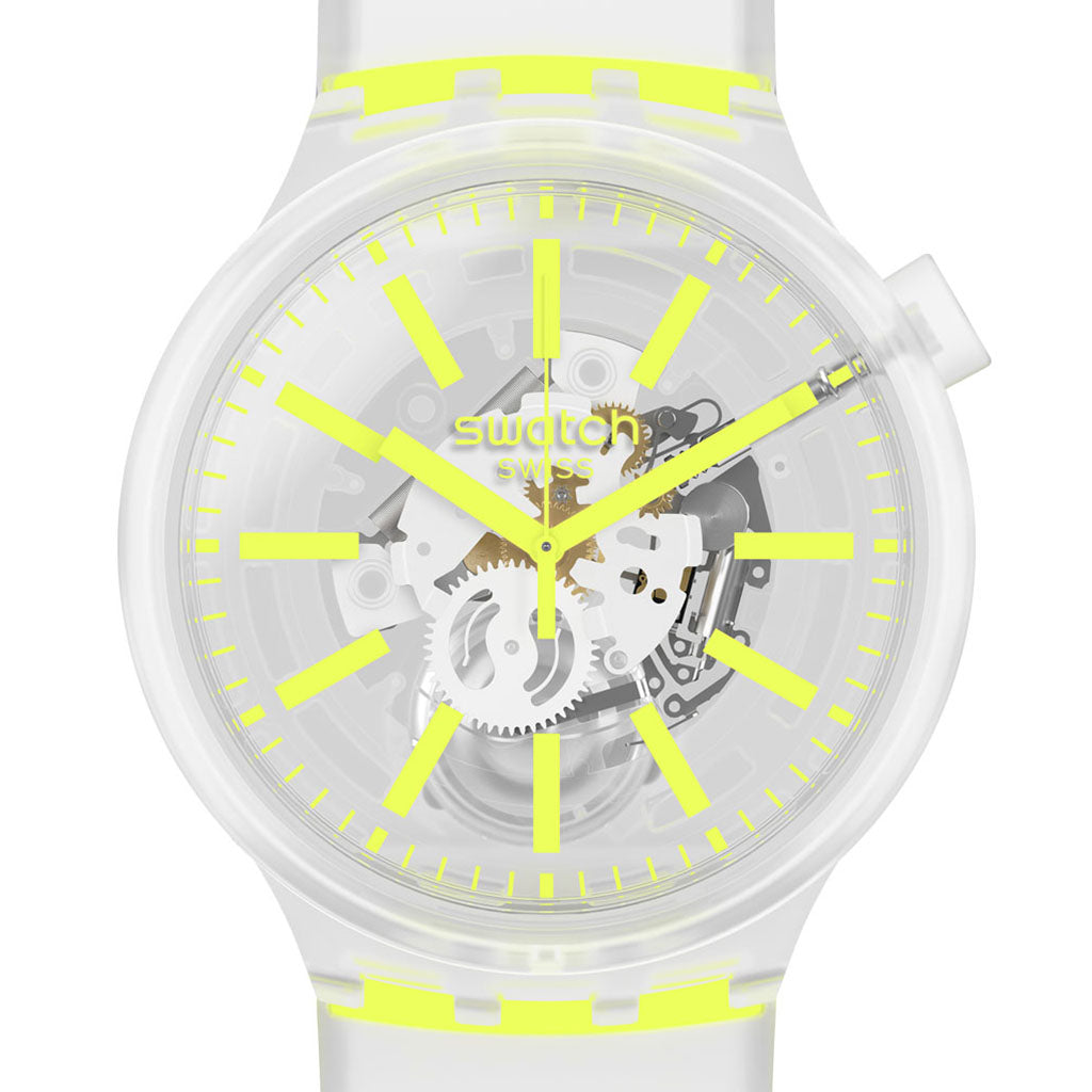 Swatch Big Bold Yellowinjelly SO27E103