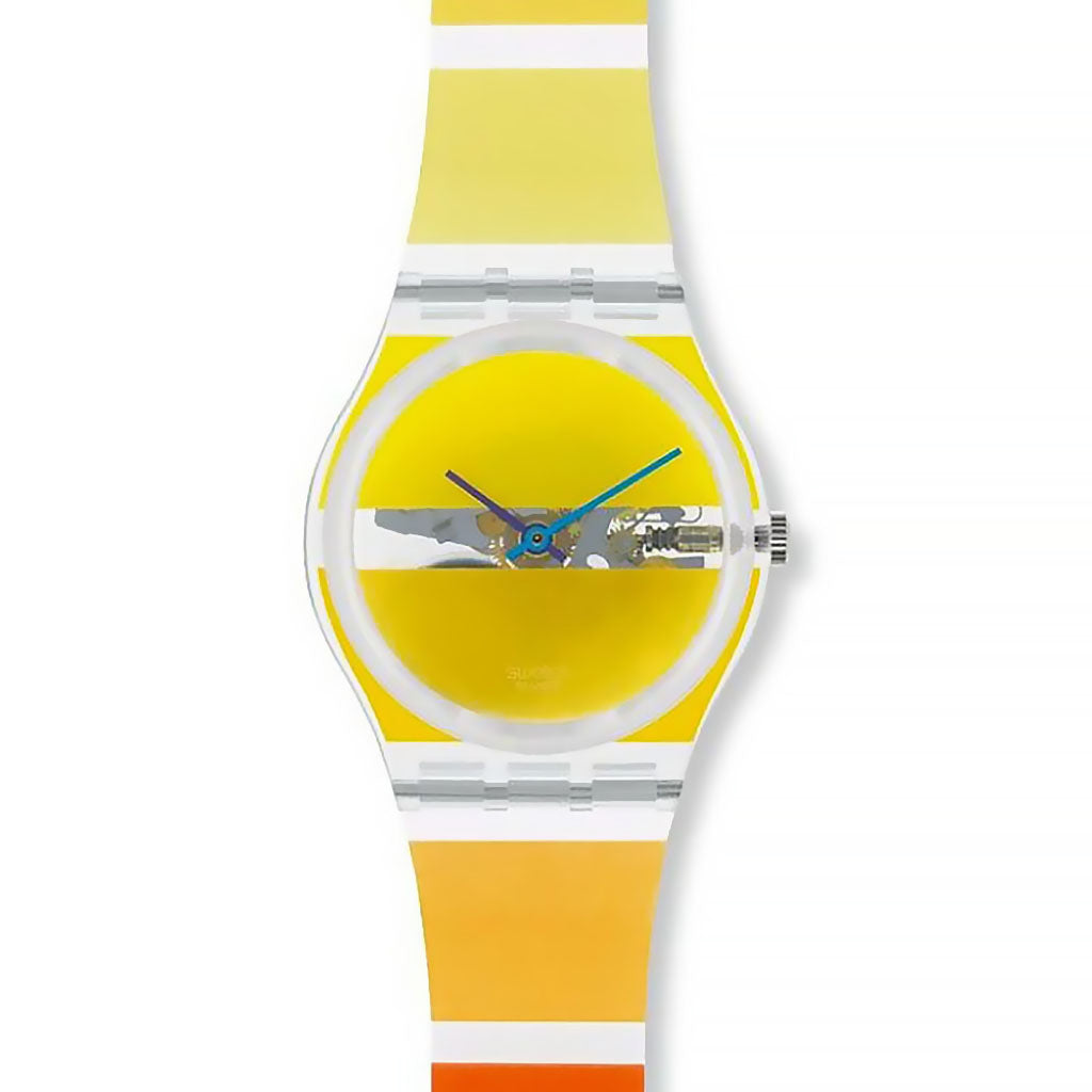 YELLOW PAINTED TIME