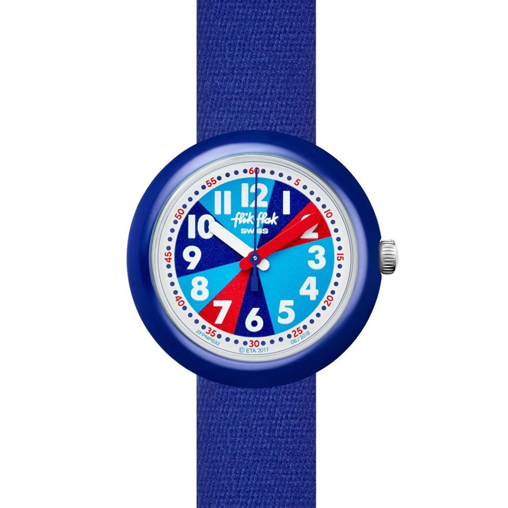Flik Flak Kinderuhr Blueish FPNP032