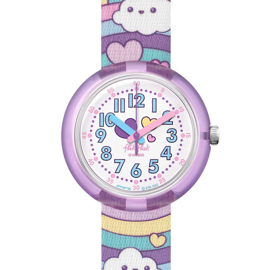 Flik Flak Kinderuhr Cloud Level FPNP136