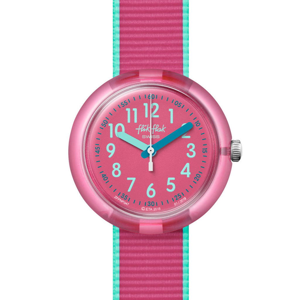 Flik Flak Kinderuhr Color Blast Pink FPNP047