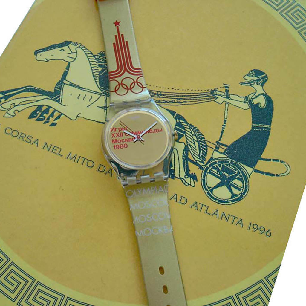 Swatch Olympia Special Lady Centennial race - Moscow 1980 LZ103C