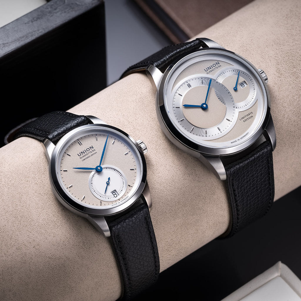 Union Glashütte 1893 Jubiläumsedition Set 180 Jahre