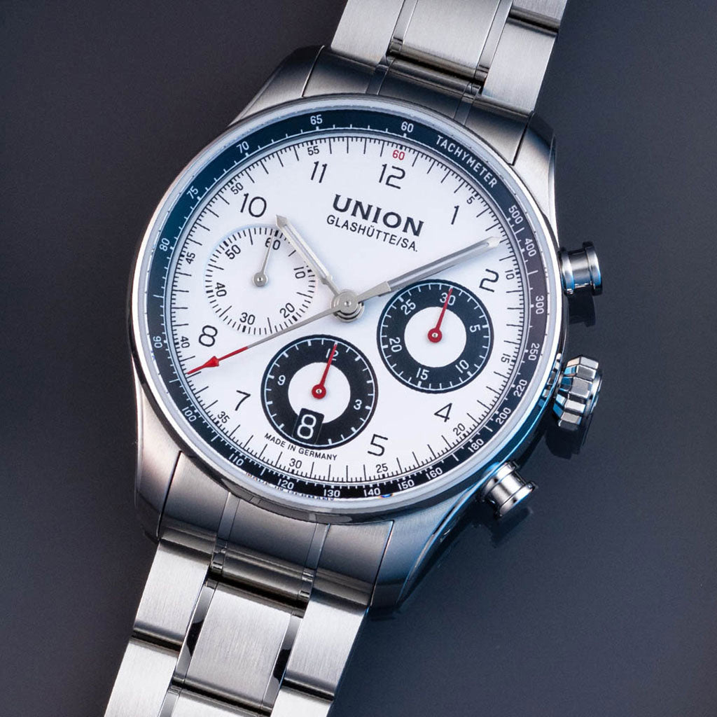 Belisar Chronograph 40 mm Silver-White