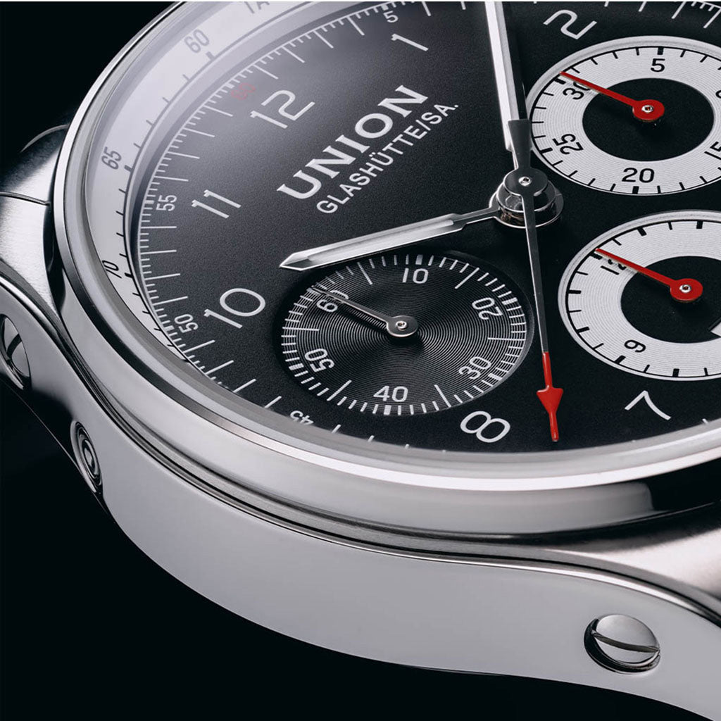 Belisar Chronograph 40 mm Silver-Black