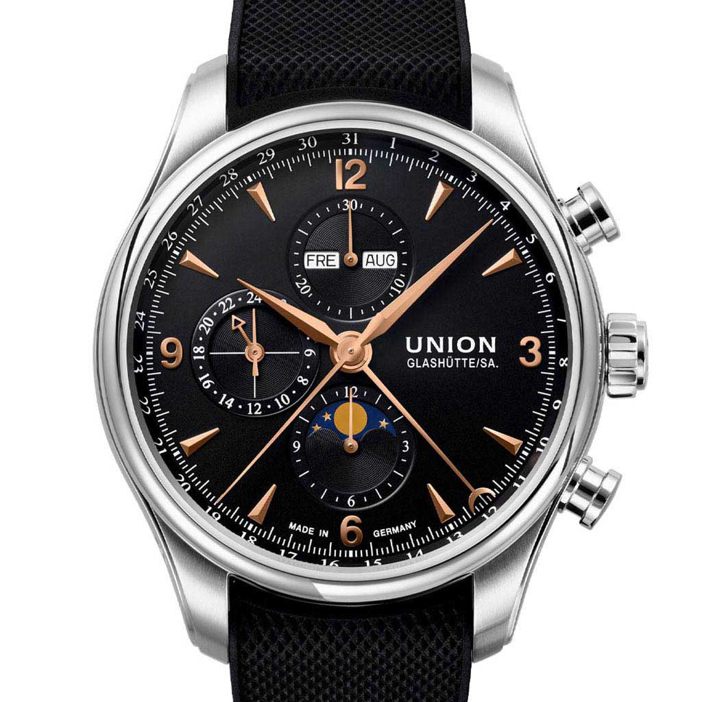 Union Glashütte Belisar Chrono Mondphase Black D009.425.17.057.01