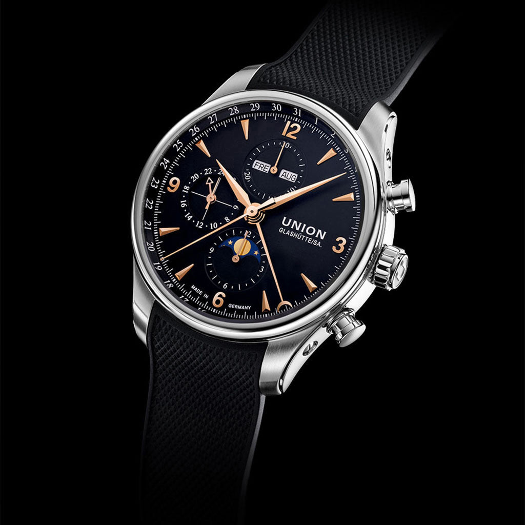 Belisar Chronograph Mondphase Black