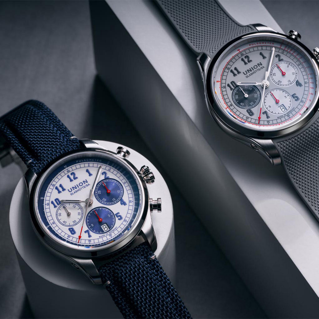 Belisar Chronograph Blue Textilarmband Blau