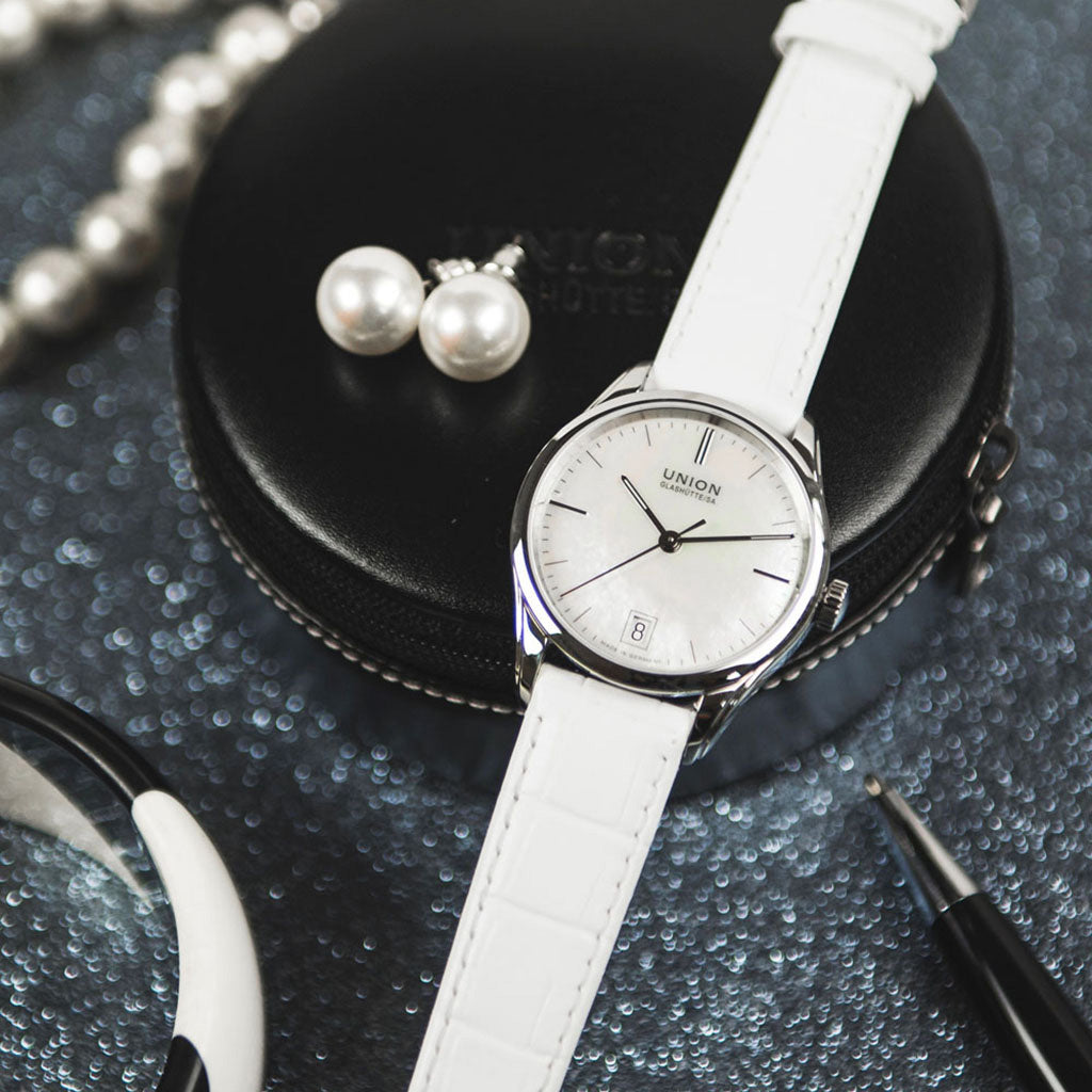 Viro Datum White Leather White