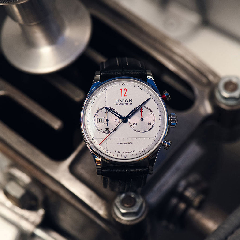 Noramis Chronograph Sonderedition Paul Pietsch Silber