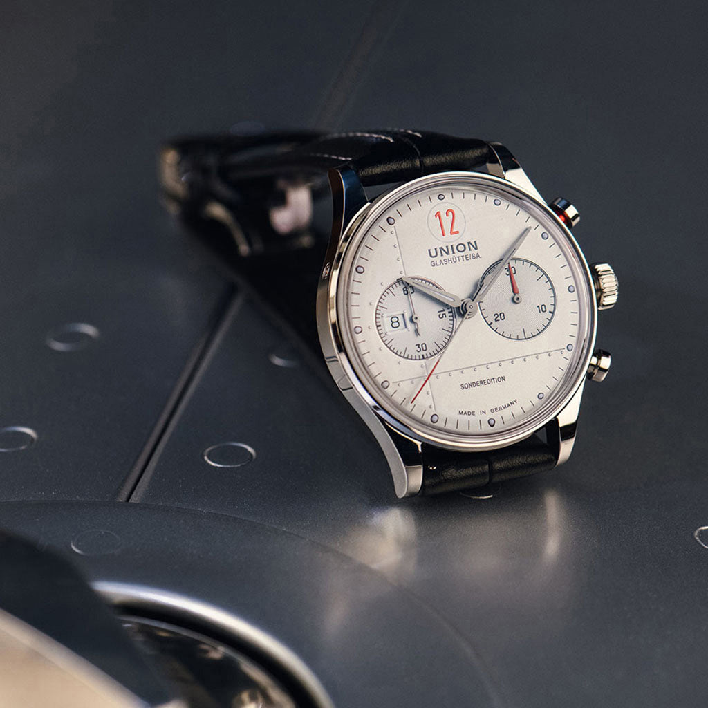 Noramis Chronograph Sonderedition Paul Pietsch Silber