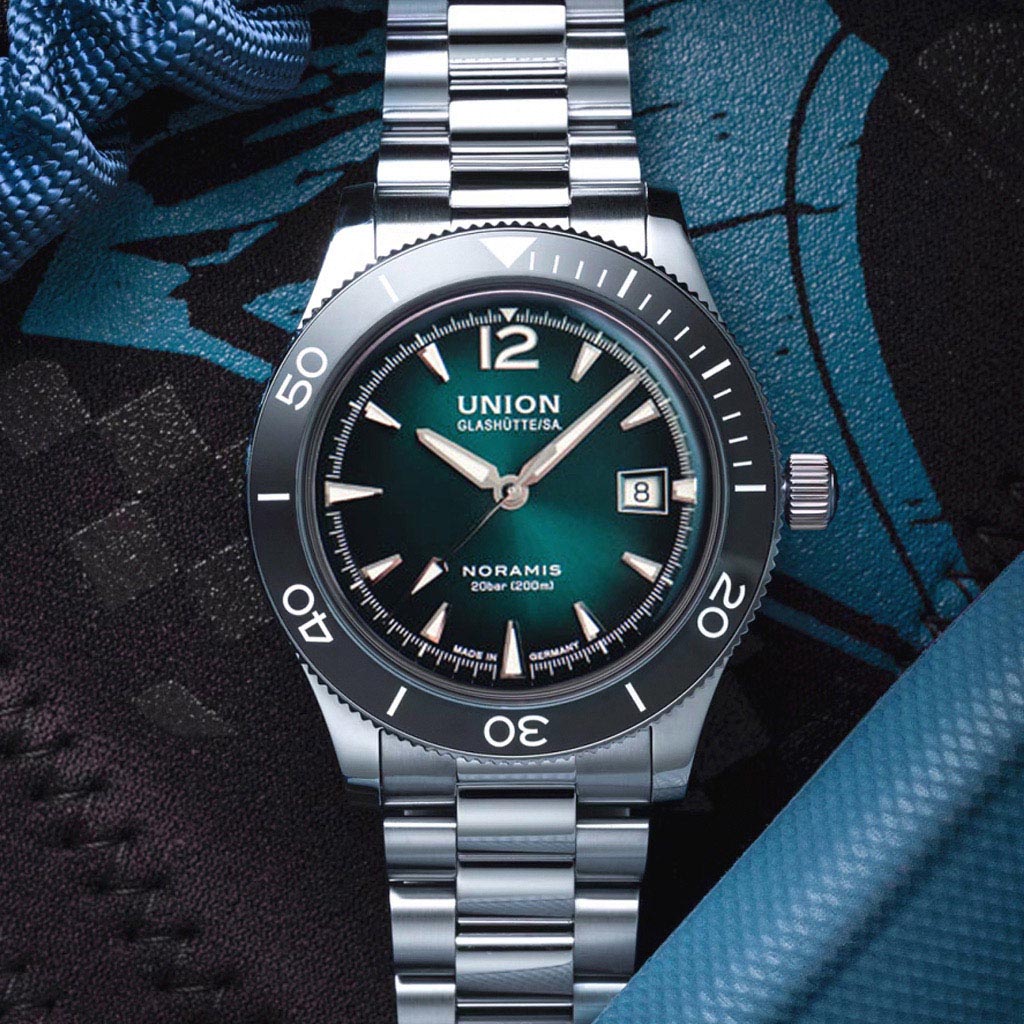 Noramis Datum Sport Turquoise - Stahlband