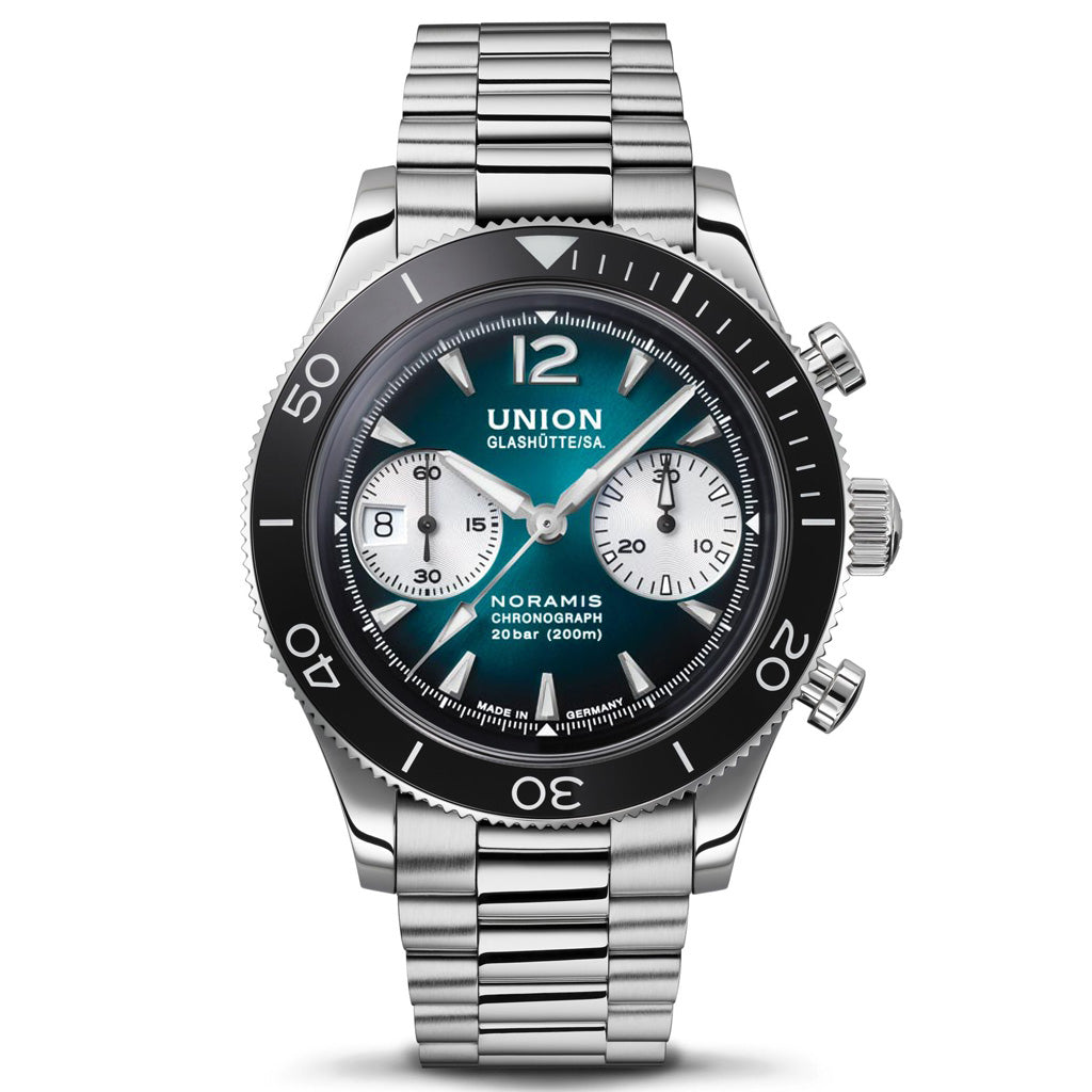 Noramis Chronograph Sport - Türkis - Stahlband