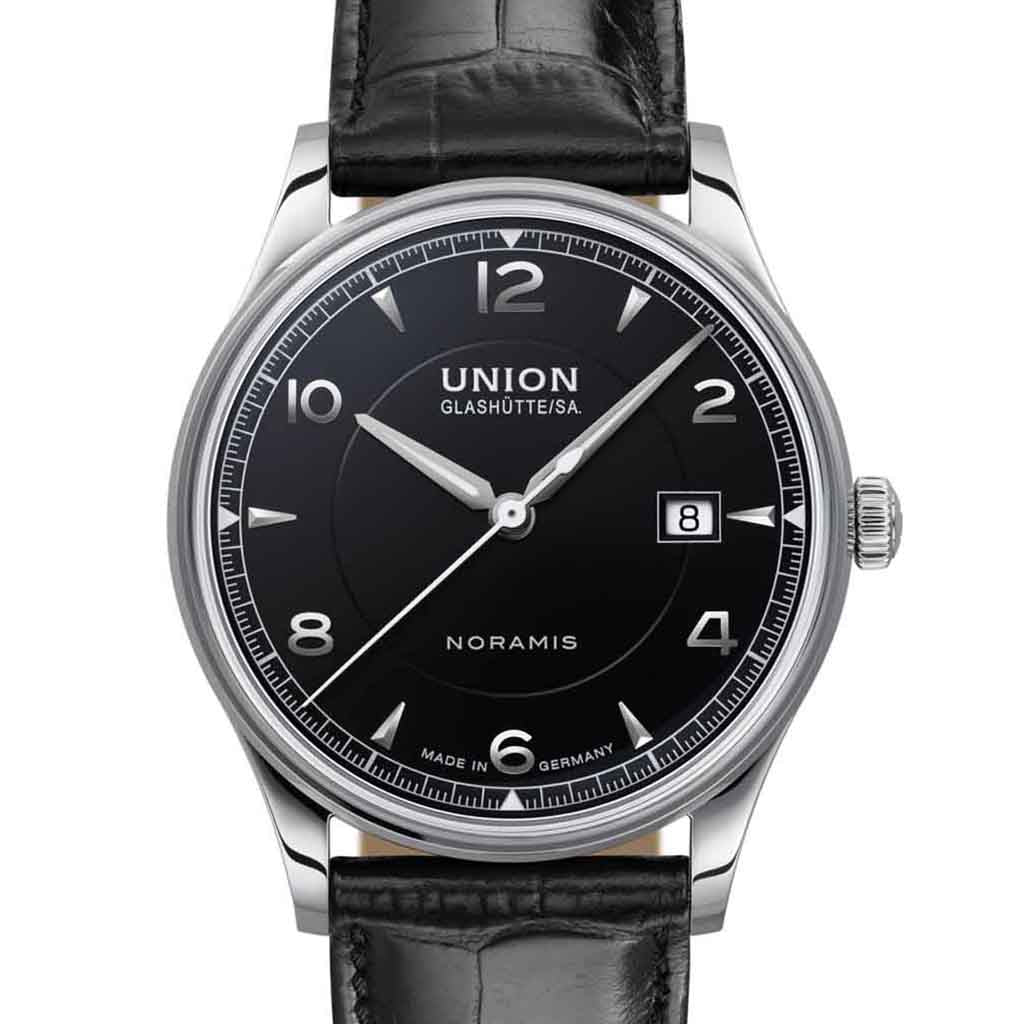 Union Glashütte Noramis Datum Schwarz D0164071605700