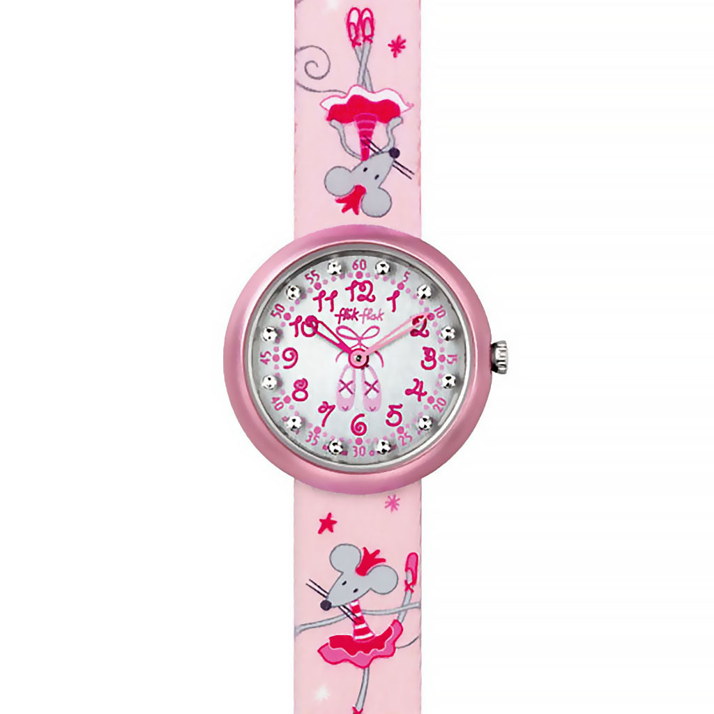Swatch Flik Flak DANCING MOUSE MUSIC BOX FTB015