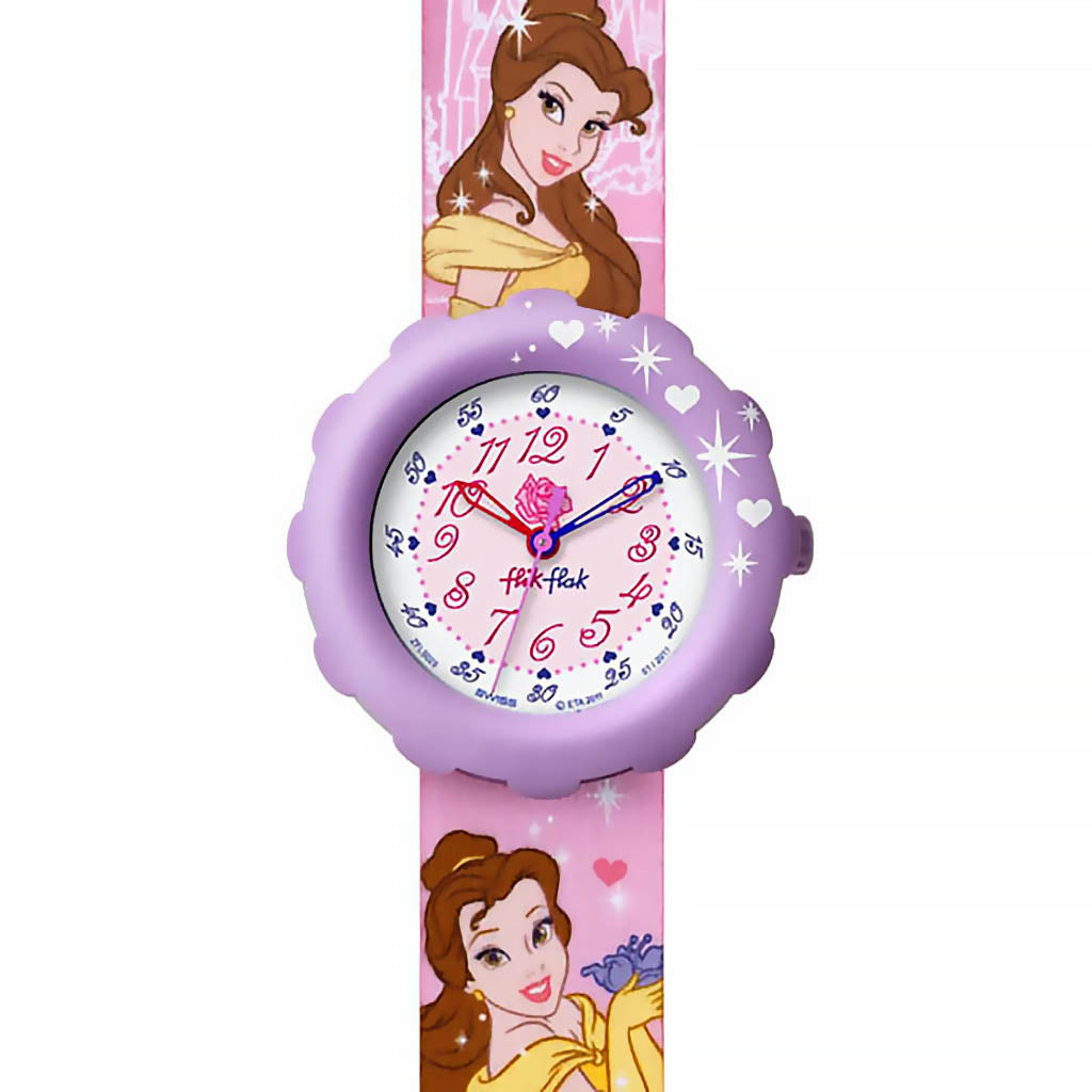 Swatch Flik Flak DISNEY PRINCESSES - THE BEAUTY AND THE BEAST ZFLS025