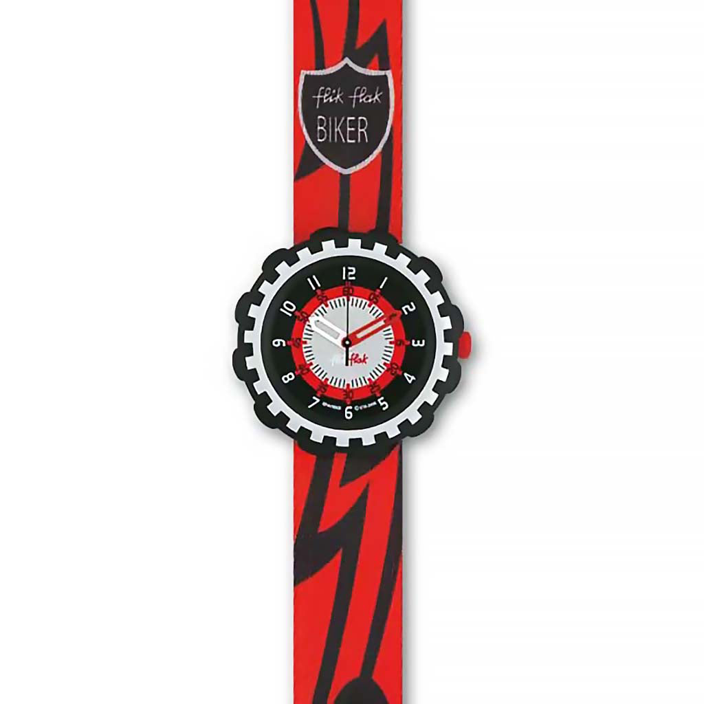 Swatch Flik Flak EAGLE BIKER ZFSS031