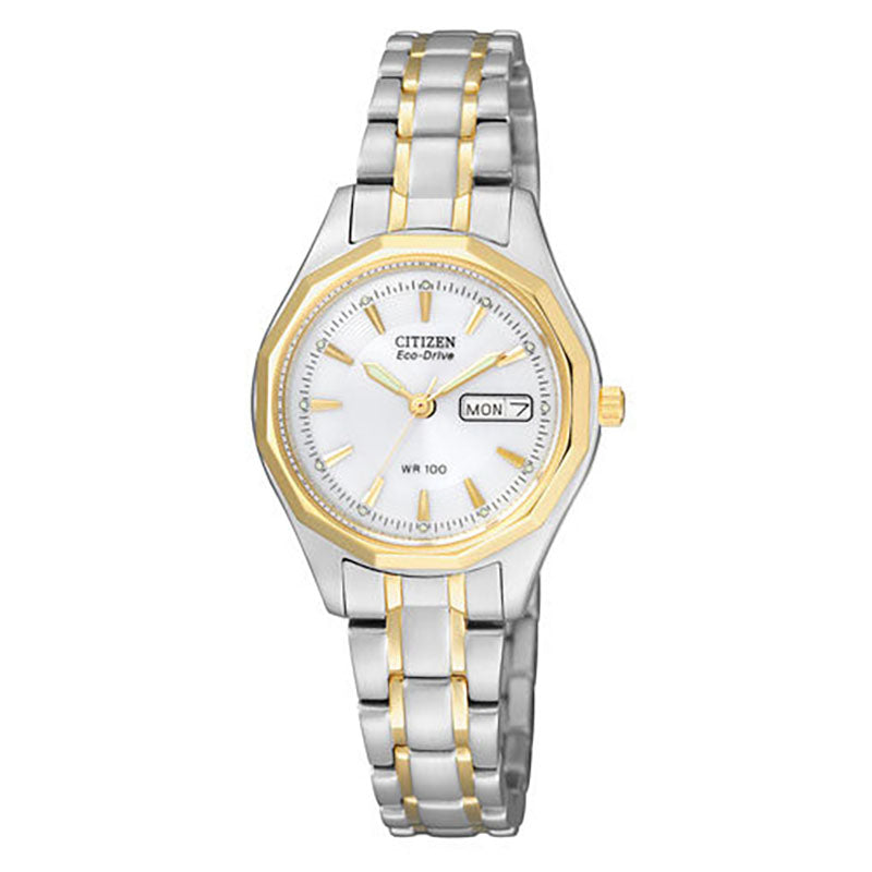 Citizen Sportuhren Damenuhr EW3144-51AE