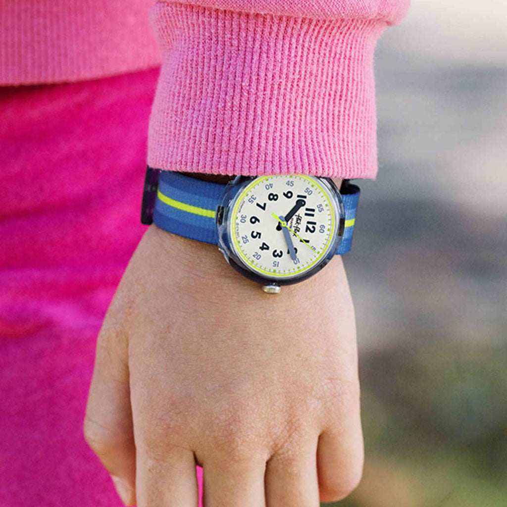 FLIK FLAK HODINKEE NEON REMIX