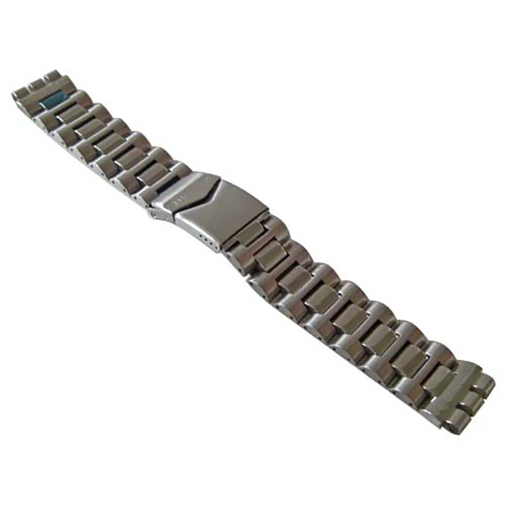 Original Ersatzband der Swatch Irony Chrono SECRET AGENT SILVER (Metall) AYCS407G