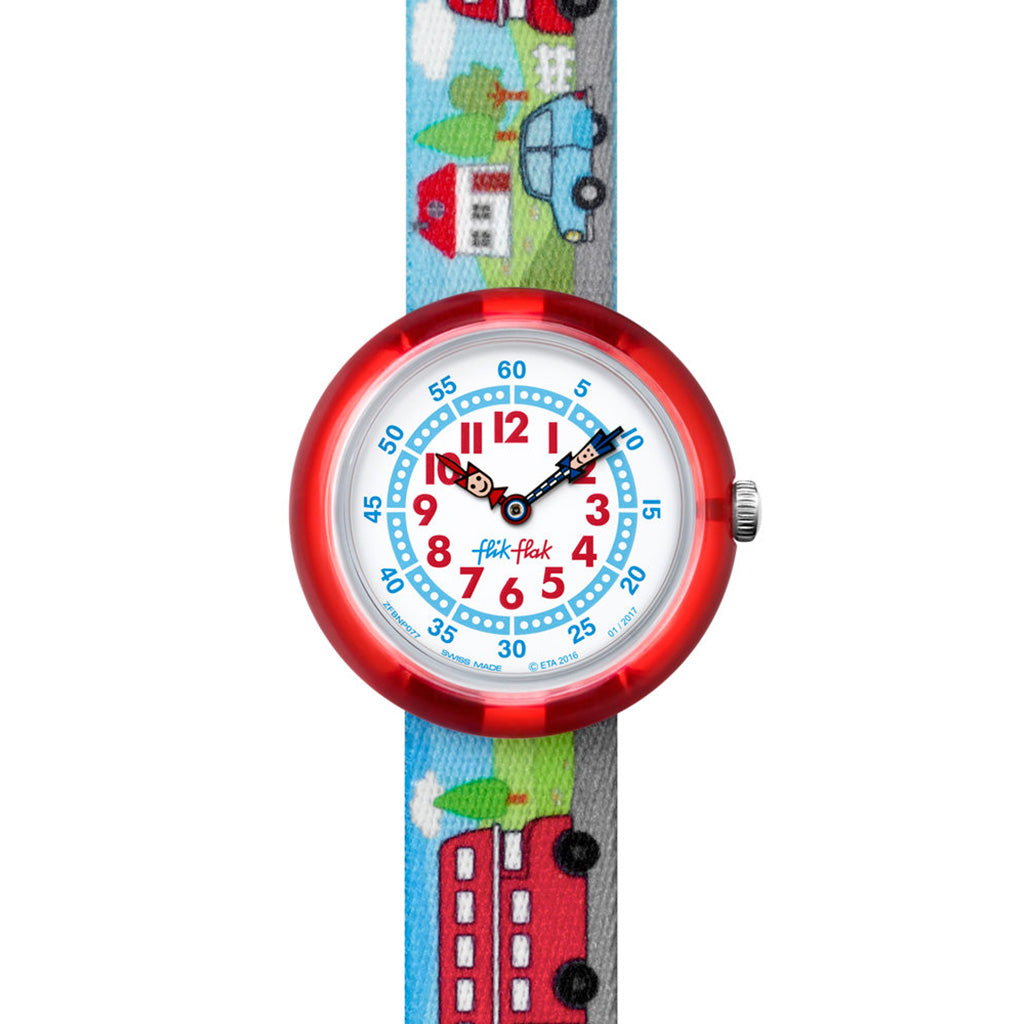 Flik Flak Kinderuhr Highway to UK FBNP077