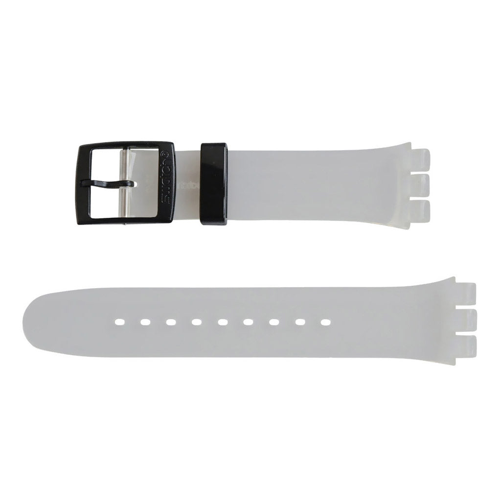 Swatch Ersatzband Black Ghost ASUOK107