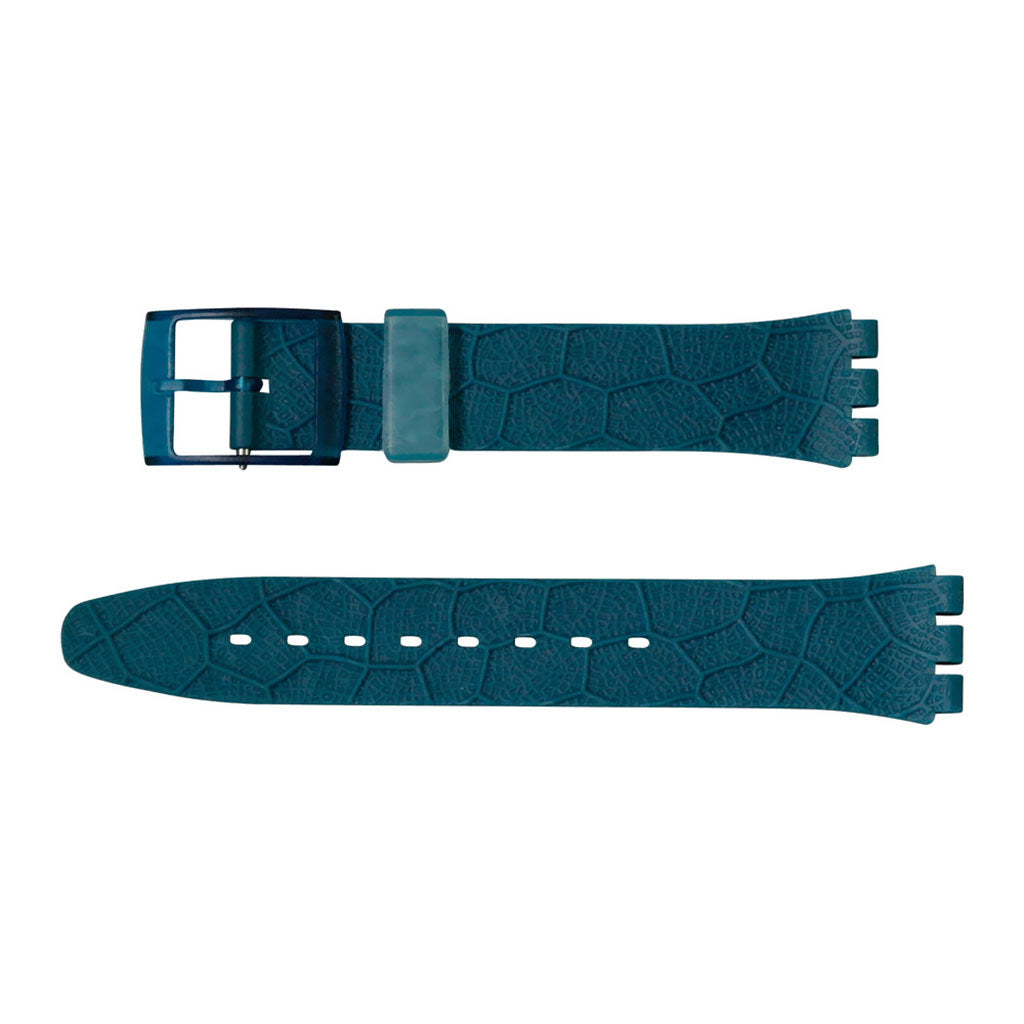 Swatch Ersatzband BLUE LEAVES AGN104