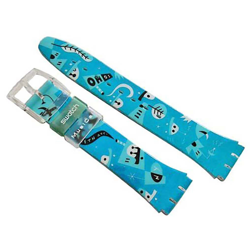 Swatch Ersatzband RUNNING TIME ASLK107