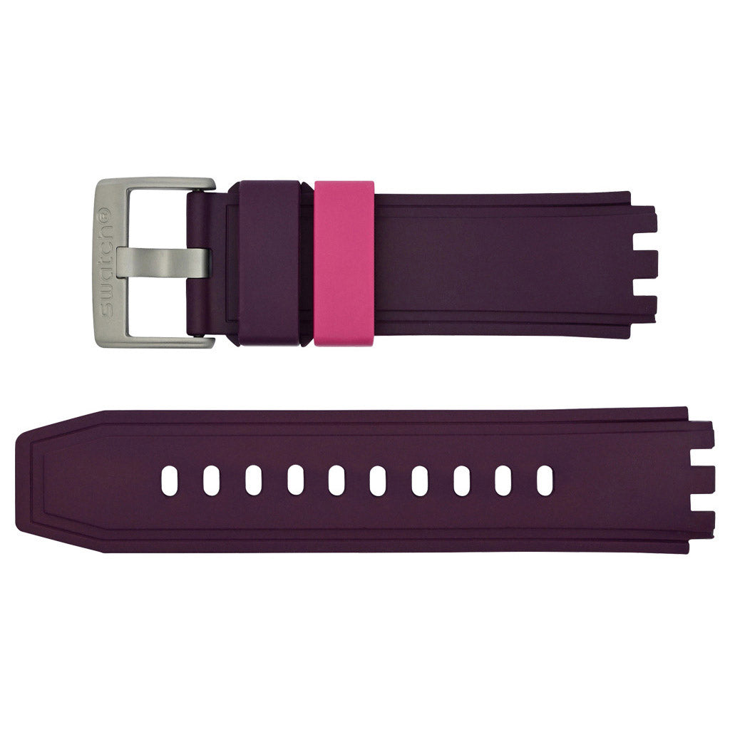 Original Ersatzband der Swatch Big Bold AUDACIOUS ACAI ASB07S120