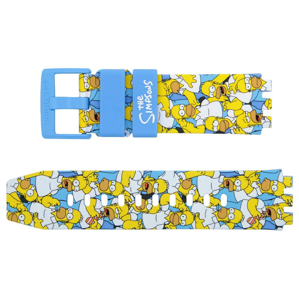 Swatch Ersatzband Big Bold Dragon In Cloud ASB05Z102