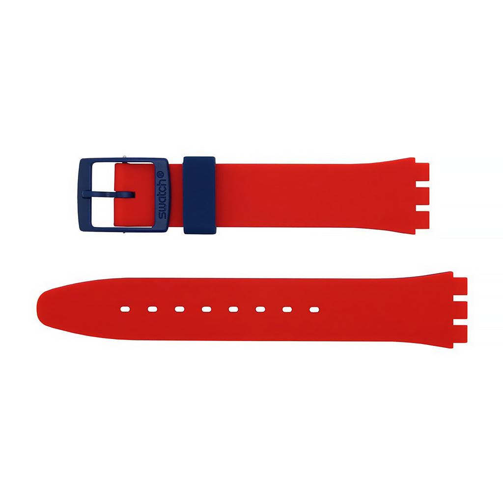 Original Ersatzband Swatch Gent Concentric Red ASO28R702
