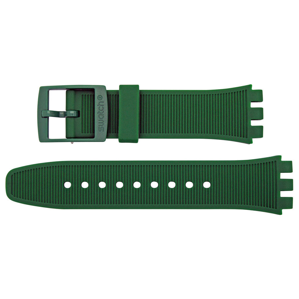 Original Ersatzband der Swatch Chrono Plastic PRIMARILY GREEN ASUSG407