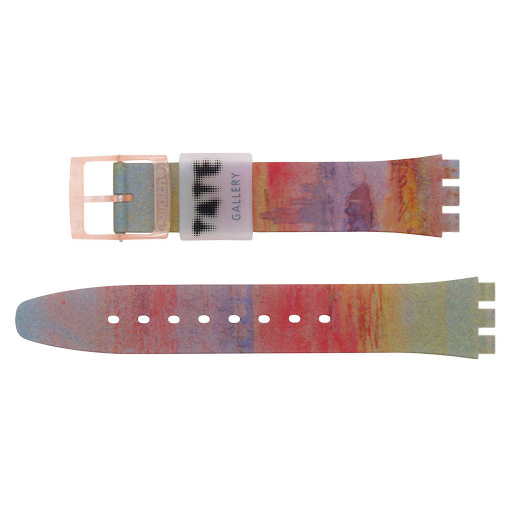 Swatch Ersatzband TURNER'S SCARLET SUNSET ASO28Z700