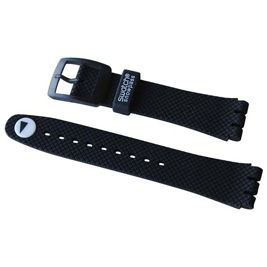 Swatch Ersatzband BLACK INJECTION ASUMM100