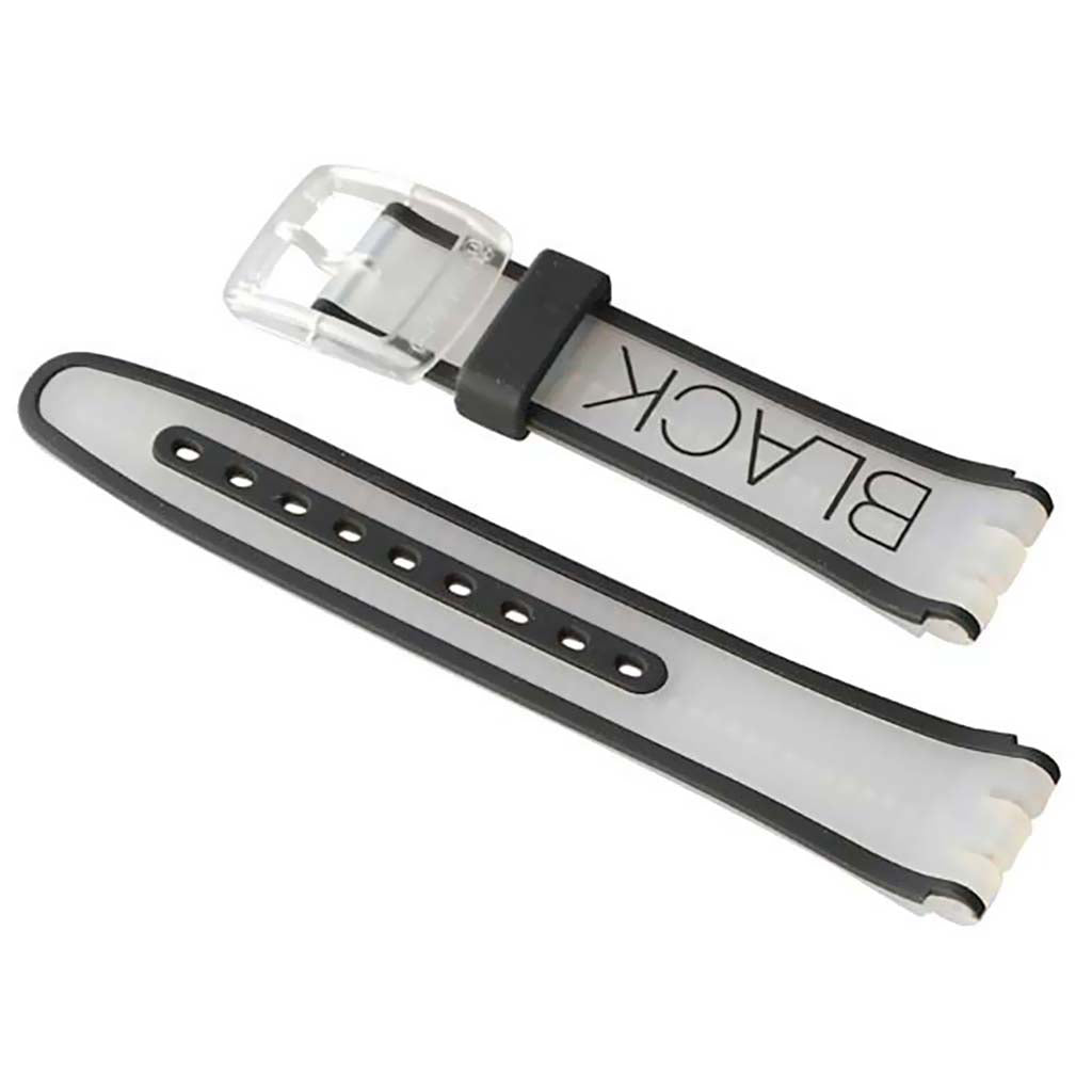 Swatch Ersatzband BLACK VIBRATION ASUJK105