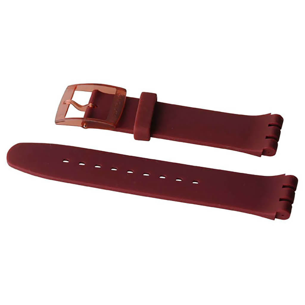 Swatch Ersatzband BURGUNDY REBEL ASUOR702