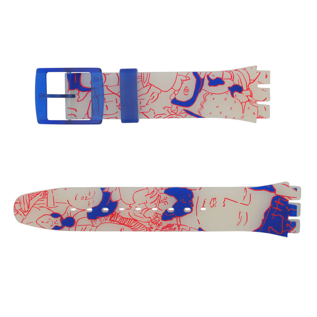 Swatch Ersatzband Juls At Swatch Art Peace Hotel ASUOZ217