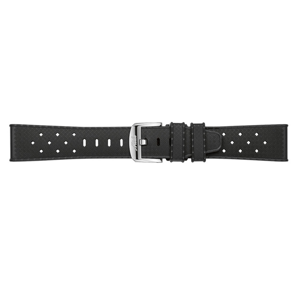 Mido Armband Ocean Star Decompression Worldtimer Rubber Black M603018678