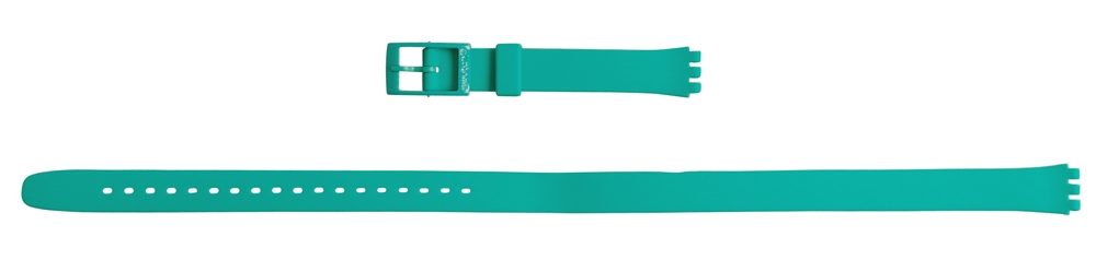 Original Swatch Ersatzband Lady Mint Leave ALL115 Ersatzarmband aus Silikon