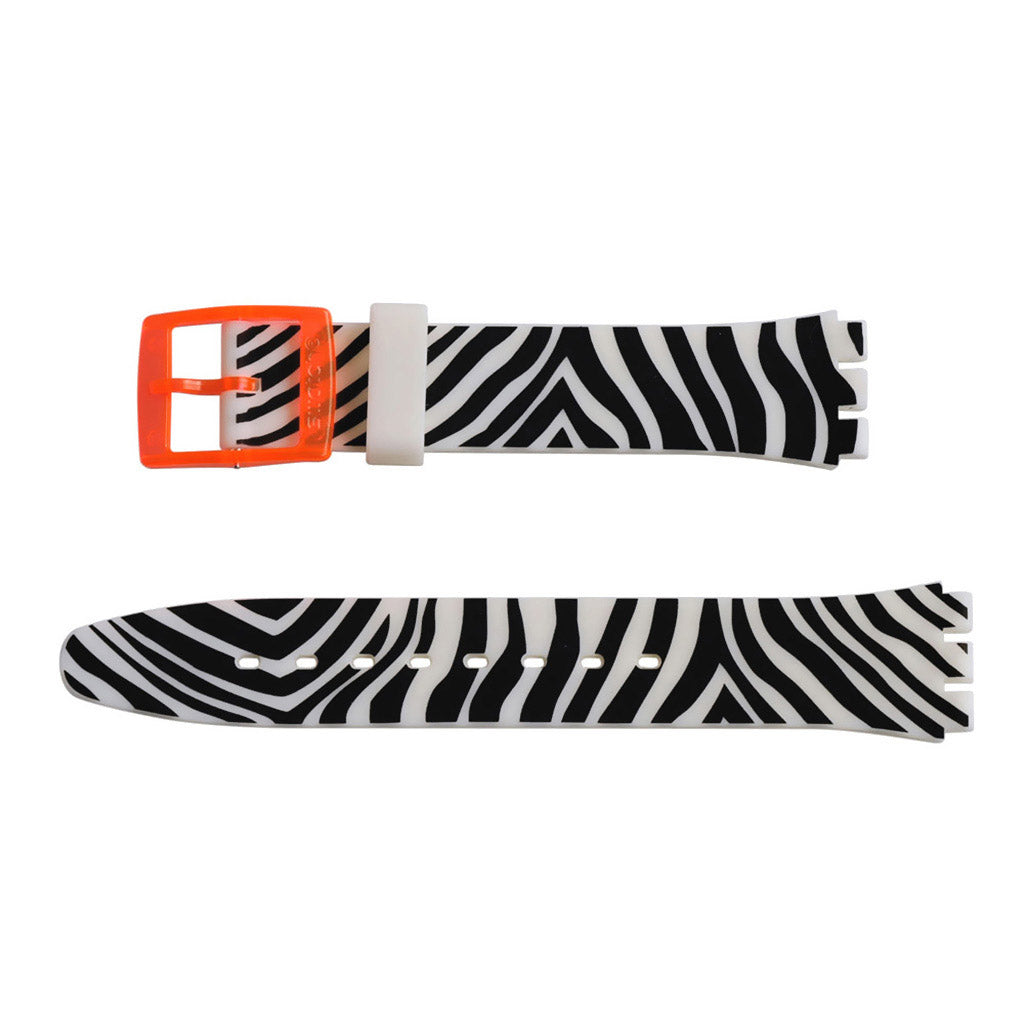 Swatch Ersatzband ORANGE ZEB AGO107