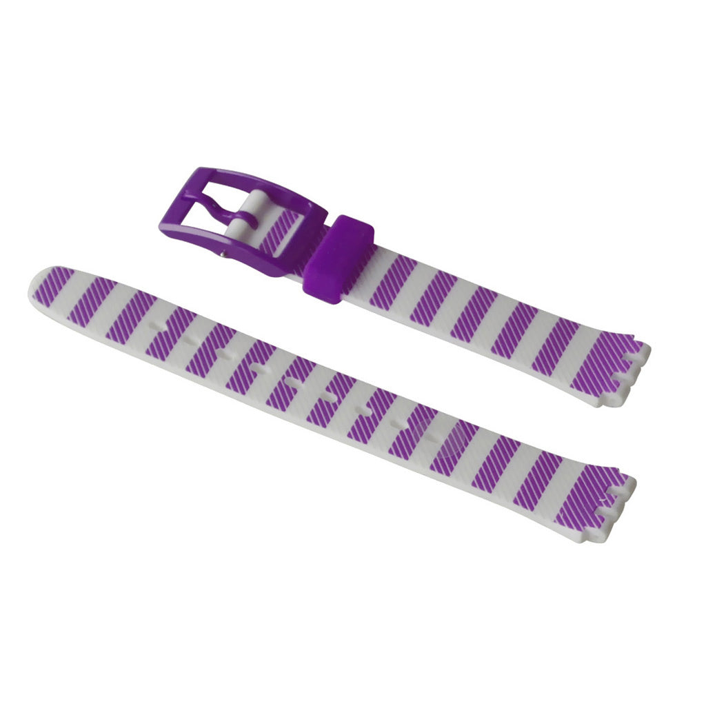 Swatch Ersatzband PURPLE TRACKS ALV116