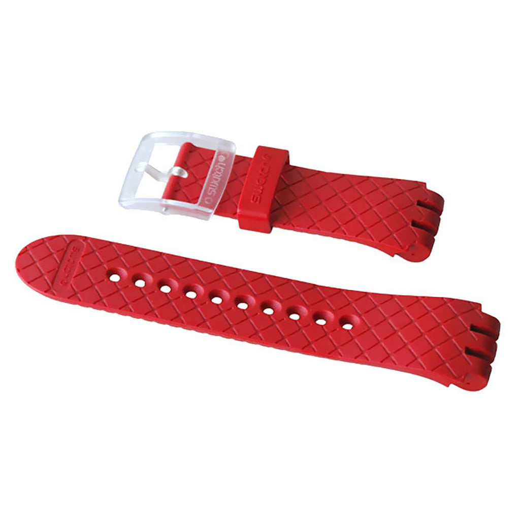Swatch Ersatzband RED SCALE TUNA ASUGK102