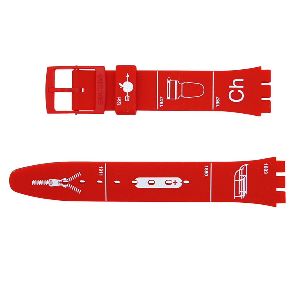 Swatch Ersatzband Schwiizitude AGR168