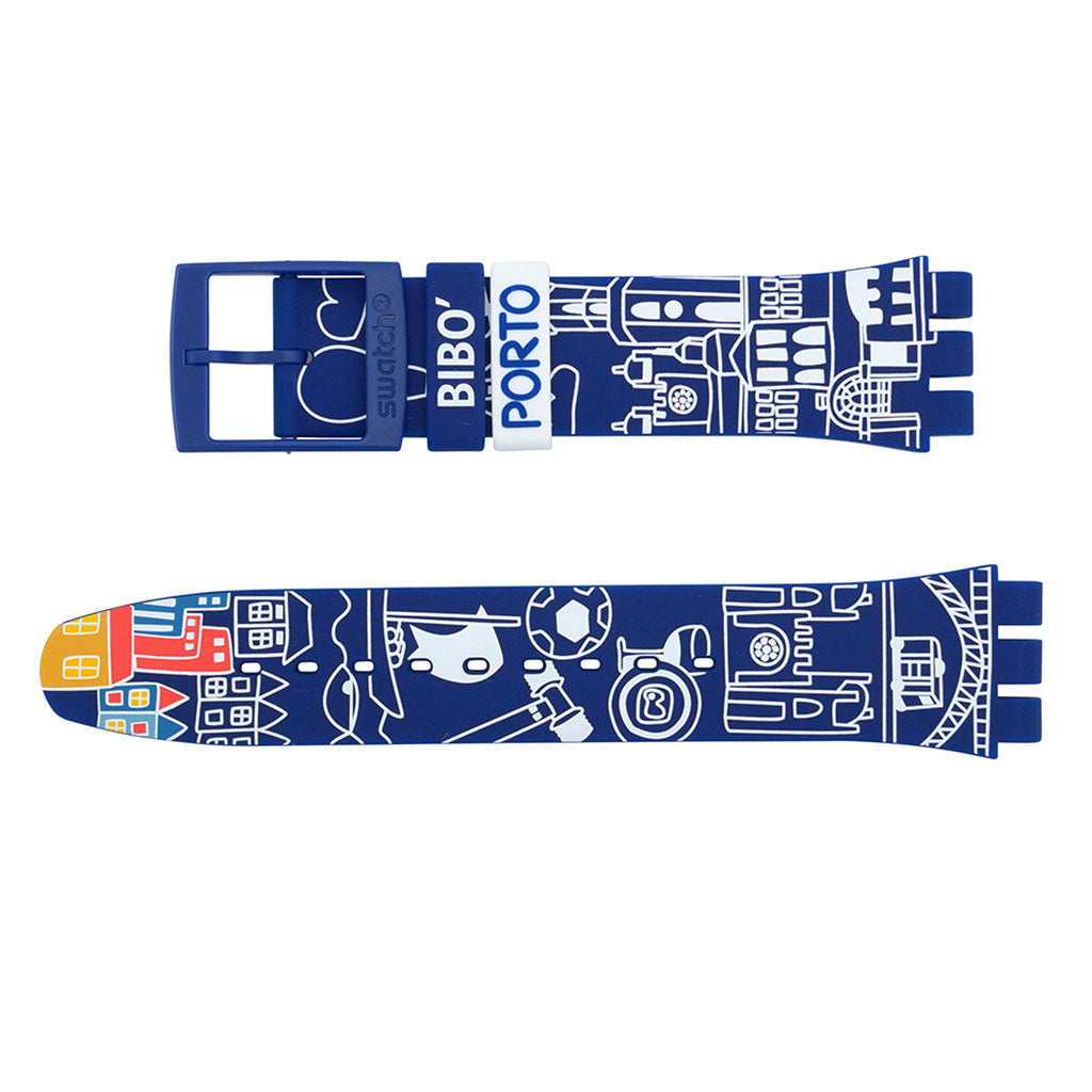 Original Swatch Ersatzband Swatch Porto ASUOZ315