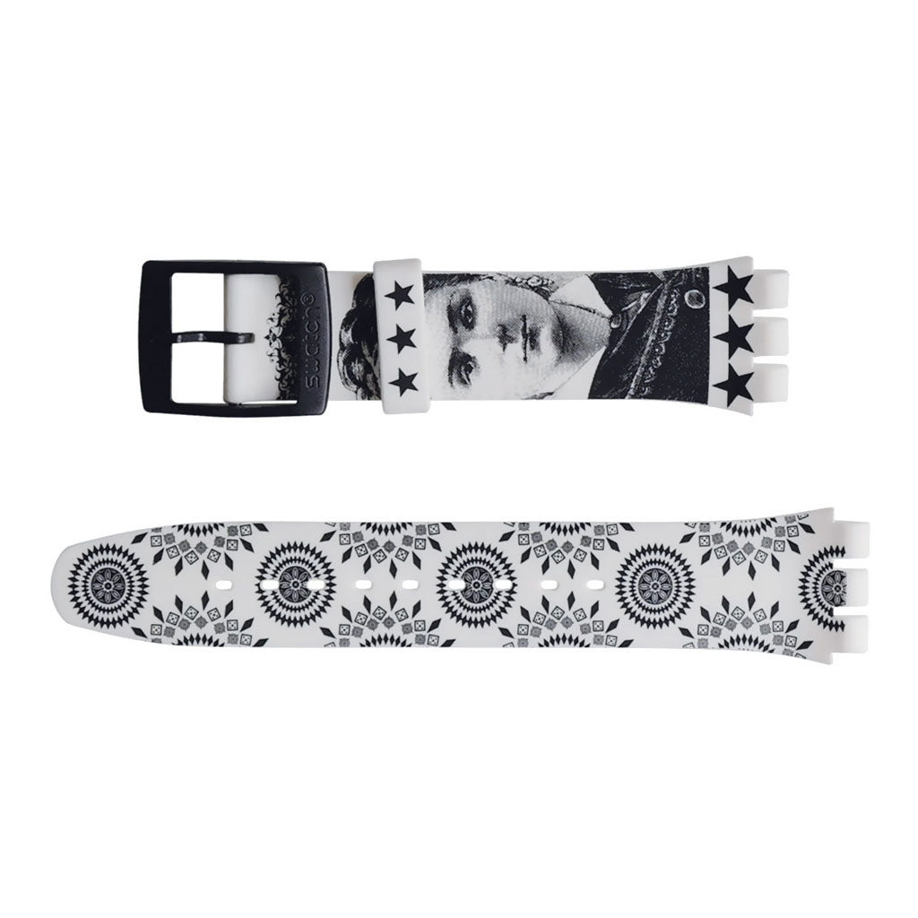 Swatch Ersatzband Words ASUOZ124